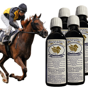 24 ampolles de 200 ml per a cavalls